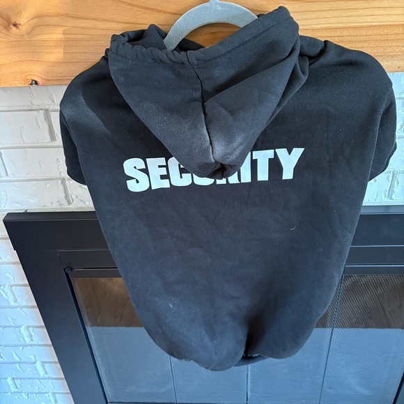 Other - *2/$15* Black Security Hoodie